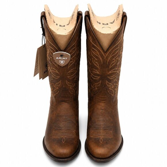 Ariat® Maverick Western Boots Loco Brown 10061155 ATS Almond Toe Men’s 10.5D main image 7